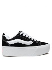 Vans Tenisówki Knu Stack VN000CP66BT1 Czarny. Czarne obuwie sportowe damskie Vans, bez wzorów, ze skóry, bez zapięcia. Za 309.99 zł.