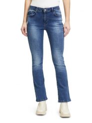 CARTOON Dżinsy - Slim fit - w kolorze niebieskim rozmiar: 38. Niebieskie jeansy damskie Cartoon. Za 105.38 zł.