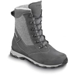 Buty zimowe damskie MEINDL Samnaun Lady GTX. Szare obuwie trekkingowe damskie MEINDL, bez zapięcia. Za 1,249.00 zł.