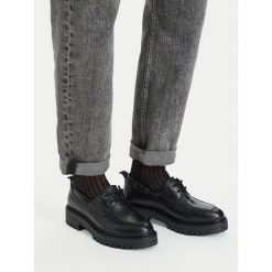 Półbuty G-Star Raw. Czarne półbuty damskie G-Star Raw, bez wzorów, bez obcasa, na płaskiej podeszwie, bez zapięcia. Za 329.99 zł.