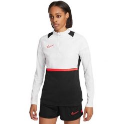 Damska Koszulka DF Academy 21 Drill Top. Szare koszulki damskie Nike, l, bez wzorów, bez kołnierzyka, bez ramiączek. Za 222.99 zł.
