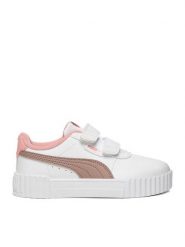 Puma Sneakersy C-CARINA 3.0 40147818 Biały. Białe buty sportowe dziewczęce Puma, bez wzorów, z materiału, bez zapięcia. Za 199.99 zł.