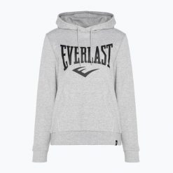 Bluza damska Everlast Taylor. Szare bluzy damskie EVERLAST, s, bez wzorów, z bawełny, z kapturem. Za 255.75 zł.