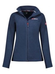 Geographical Norway Kurtka polarowa "Tug" w kolorze granatowym rozmiar: 3XL. Niebieskie kurtki damskie Geographical Norway, xl, bez wzorów, z polaru, bez kaptura. Za 87.19 zł.