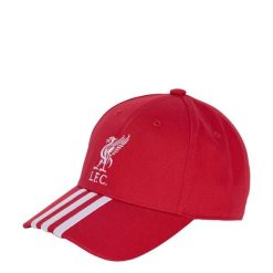 Czapka z daszkiem Liverpool FC. Białe czapki z daszkiem damskie Adidas, bez wzorów. Za 99.95 zł.