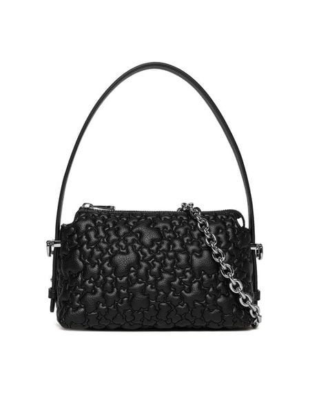 TOUS Torebka Puffy Bear 2002305051 Czarny. Czarne torebki klasyczne damskie tous, ze skóry, bez dodatków. Za 479.99 zł.