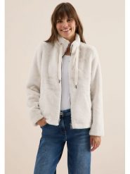 Cecil Kurtka pluszowa w kolorze białym rozmiar: XL. Białe kurtki damskie Cecil, xl, bez wzorów, bez kaptura. Za 288.52 zł.