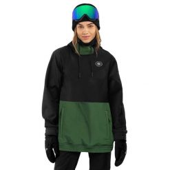 Kurtka snowboardowa damska W1-W Evergreen. Czarne kurtki damskie SIROKO, m, bez wzorów, z softshellu, bez kaptura. Za 844.00 zł.