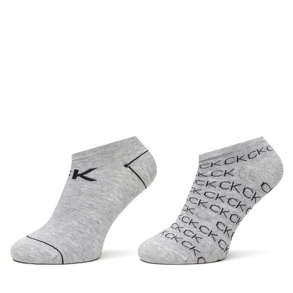 Stopki Calvin Klein. Szare skarpetki damskie Calvin Klein, bez wzorów. Za 49.99 zł.