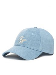 Tommy Hilfiger Czapka z daszkiem Th Embroidered AW0AW17486 Błękitny. Niebieskie czapki z daszkiem damskie Tommy Hilfiger, bez wzorów, z bawełny. Za 149.99 zł.