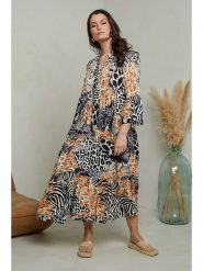 Curvy Lady Sukienka w kolorze czarnym rozmiar: 40/42. Czarne sukienki damskie Curvy Lady, bez wzorów, z bawełny, klasyczne, bez ramiączek. Za 149.31 zł.