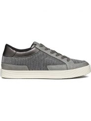 Geox Sneakersy "Blomiee" w kolorze srebrnym rozmiar: 39. Szare obuwie sportowe damskie Geox, bez zapięcia. Za 197.17 zł.