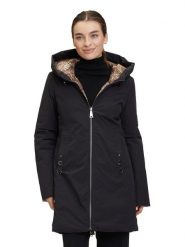 Betty Barclay Płaszcz zimowy w kolorze czarno-oliwkowym rozmiar: 44. Brązowe płaszcze damskie Betty Barclay, na zimę, bez wzorów, z puchu, bez kaptura. Za 347.99 zł.