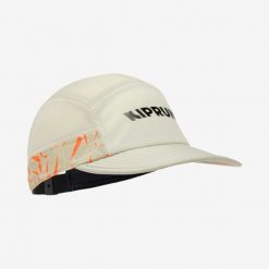 Czapka z daszkiem do biegania Kiprun 5 paneli Replika. Brązowe czapki z daszkiem damskie KIPRUN, bez wzorów, z materiału. Za 49.99 zł.