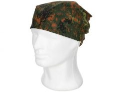 Chusta bandana 55X55 cm. Zielone chusty damskie MFH MAX FUCHS, bez wzorów, z bawełny. Za 18.99 zł.