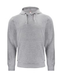 Clique Basic Hoody – bluza z kapturem unisex szary melanż – grey melange. Szare bluzy damskie CLIQUE, xl, bez wzorów, z bawełny, z kapturem. Za 166.67 zł.