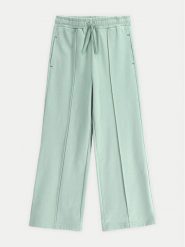 Coccodrillo Spodnie dresowe WC5120101VGA Zielony Regular Fit. Zielone spodnie dresowe dziewczęce COCCODRILLO, bez wzorów, z bawełny. Za 59.99 zł.