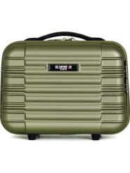 BlueStar Kosmetyczka "Lima" w kolorze khaki - 30 x 20 x 16 cm rozmiar: onesize. Brązowe kosmetyczki damskie Bluestar, bez wzorów, z materiału. Za 60.99 zł.