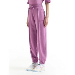 Spodnie dresowe damskie DIADORA L. PANT ATHL. LOGO. Fioletowe spodnie dresowe damskie Diadora, l, bez wzorów, z dresówki. Za 99.99 zł.