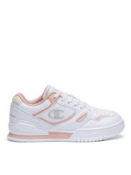 Champion Sneakersy 3 POINT LOW TECH S11699-WW014 Biały. Białe obuwie sportowe damskie Champion, ze skóry, bez zapięcia. Za 279.99 zł.
