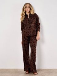 Apricot Koszula w kolorze jasnobrązowym rozmiar: L. Brązowe koszule damskie Apricot, l, bez wzorów, bez kołnierzyka, bez ramiączek. Za 82.99 zł.