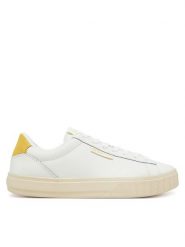 Tommy Jeans Sneakersy Tjw Cupsole Sneaker EN0EN02508 Biały. Białe obuwie sportowe damskie Tommy Jeans, z jeansu, bez zapięcia. Za 219.99 zł.