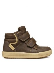 Geox Sneakersy J Arzach Boy J364AB 0MEFU C6244 S Brązowy. Brązowe buty sportowe chłopięce Geox, ze skóry, bez zapięcia. Za 259.99 zł.
