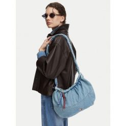 Torebka Tommy Hilfiger. Czerwone torebki klasyczne damskie Tommy Hilfiger, bez dodatków. Za 449.99 zł.