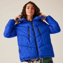 Kurtka casualowa damska Christian Lacroix Cavaillon pikowana. Niebieskie kurtki damskie Regatta, bez wzorów, bez kaptura. Za 629.99 zł.