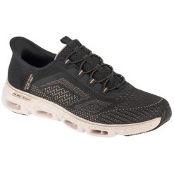 Buty sportowe Sneakersy damskie, Slip-Ins: Glide-Step Gratify - Pace. Czarne obuwie sportowe casual damskie Skechers, trekkingowe. Za 399.99 zł.