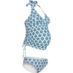 Tankini ciążowe (2 części) bonprix zielony z nadrukiem. Zielone bikini bonprix, z nadrukiem. Za 109.99 zł.