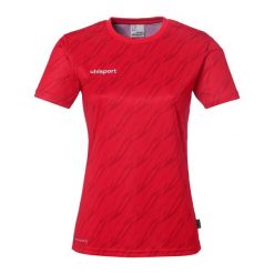 Koszulka damska Uhlsport Progressive 28. Białe bluzki damskie Uhlsport, bez wzorów, sportowe, bez kołnierzyka, bez ramiączek. Za 149.50 zł.