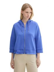 Tom Tailor Bluza w kolorze niebieskim rozmiar: XL. Niebieskie bluzy damskie Tom Tailor, xl, bez wzorów, bez kaptura. Za 122.96 zł.