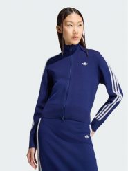 Adidas Kardigan Firebird KW2588 Granatowy Regular Fit. Niebieskie kardigany damskie Adidas, l, bez wzorów, z syntetyku. Za 368.99 zł.