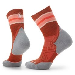 Skarpety Biegowe Damskie Smartwool Run Targeted Cushion Mid Crew Sock. Brązowe obuwie sportowe damskie Smartwool, bez wzorów. Za 113.99 zł.