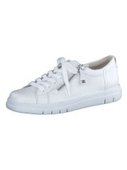 Gabor Skórzane sneakersy w kolorze białym rozmiar: 39. Białe obuwie sportowe damskie Gabor, ze skóry, bez zapięcia. Za 321.39 zł.