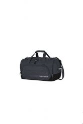 Torba podróżna travelite Kick Off M. Czarne torby sportowe Travelite, bez wzorów, z materiału. Za 225.50 zł.
