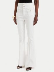 Guess Jeansy W6GA14 D0857 Kremowy Slim Fit. Białe jeansy damskie Guess. Za 614.99 zł.