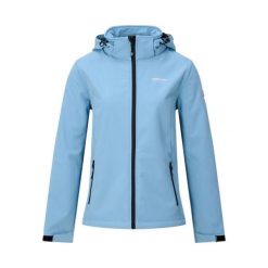 Damska kurtka Nordberg Soft Shell. Czarne kurtki sportowe damskie NORDBERG, s, bez wzorów, z materiału, bez kaptura. Za 459.99 zł.