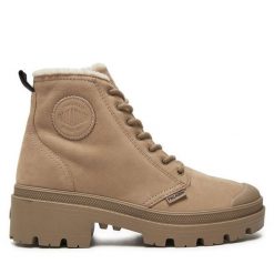 Trapery Palladium. Szare trapery damskie Palladium, bez zapięcia. Za 659.99 zł.
