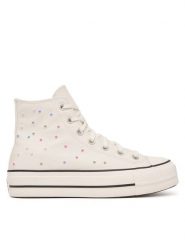 Converse Trampki Chuck Taylor All Star Lift Platform Mini Studs A19140C Écru. Trampki damskie Converse, bez wzorów, z materiału, bez zapięcia. Za 449.99 zł.