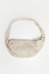 Torebka zamszowa półksiężyc PESERICO. Torebki klasyczne damskie Peserico, z zamszu, zamszowe, bez dodatków. Za 1,719.00 zł.