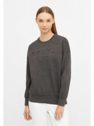 Bench Bluza "Avyanna" w kolorze antracytowym rozmiar: 38. Czarne bluzy damskie Bench, bez wzorów, bez kaptura. Za 108.99 zł.