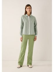 More & More Koszula w kolorze zielono-białym rozmiar: 34. Zielone koszule damskie More & More, bez wzorów, bez kołnierzyka, bez ramiączek. Za 149.31 zł.