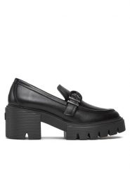 Stuart Weitzman Półbuty Maverick Soho Loafer SF624 Czarny. Czarne czółenka damskie Stuart Weitzman, bez wzorów, ze skóry, bez obcasa, na obcasie. Za 2,219.00 zł.