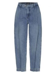 Rosner Dżinsy - Barrel fit - w kolorze niebieskim rozmiar: 40/L27. Niebieskie jeansy damskie Rosner, z podwyższonym stanem. Za 170.87 zł.