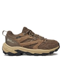 Trekkingi Jack Wolfskin. Szare obuwie trekkingowe damskie Jack Wolfskin, bez zapięcia. Za 399.99 zł.