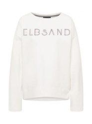 ELBSAND Bluza "Aliska" w kolorze białym rozmiar: M. Białe bluzy damskie ELBSAND, m, bez wzorów, bez kaptura. Za 144.95 zł.