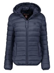 Canadian Peak Kurtka pikowana "Akitaleak" w kolorze granatowym rozmiar: XL. Niebieskie kurtki damskie Canadian Peak, xl, bez wzorów, bez kaptura. Za 170.87 zł.