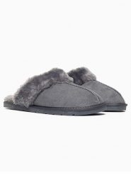 ISLAND BOOT Kapcie "Emefa" w kolorze szarym rozmiar: 42. Szare kapcie damskie Island Boot. Za 126.99 zł.